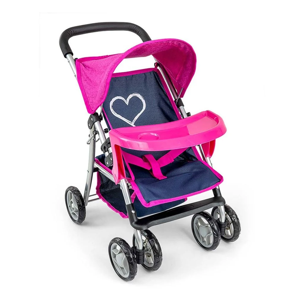 Milly Mally Sportovní kočárek pro panenky Milly Mally - Kate Prestige - navy