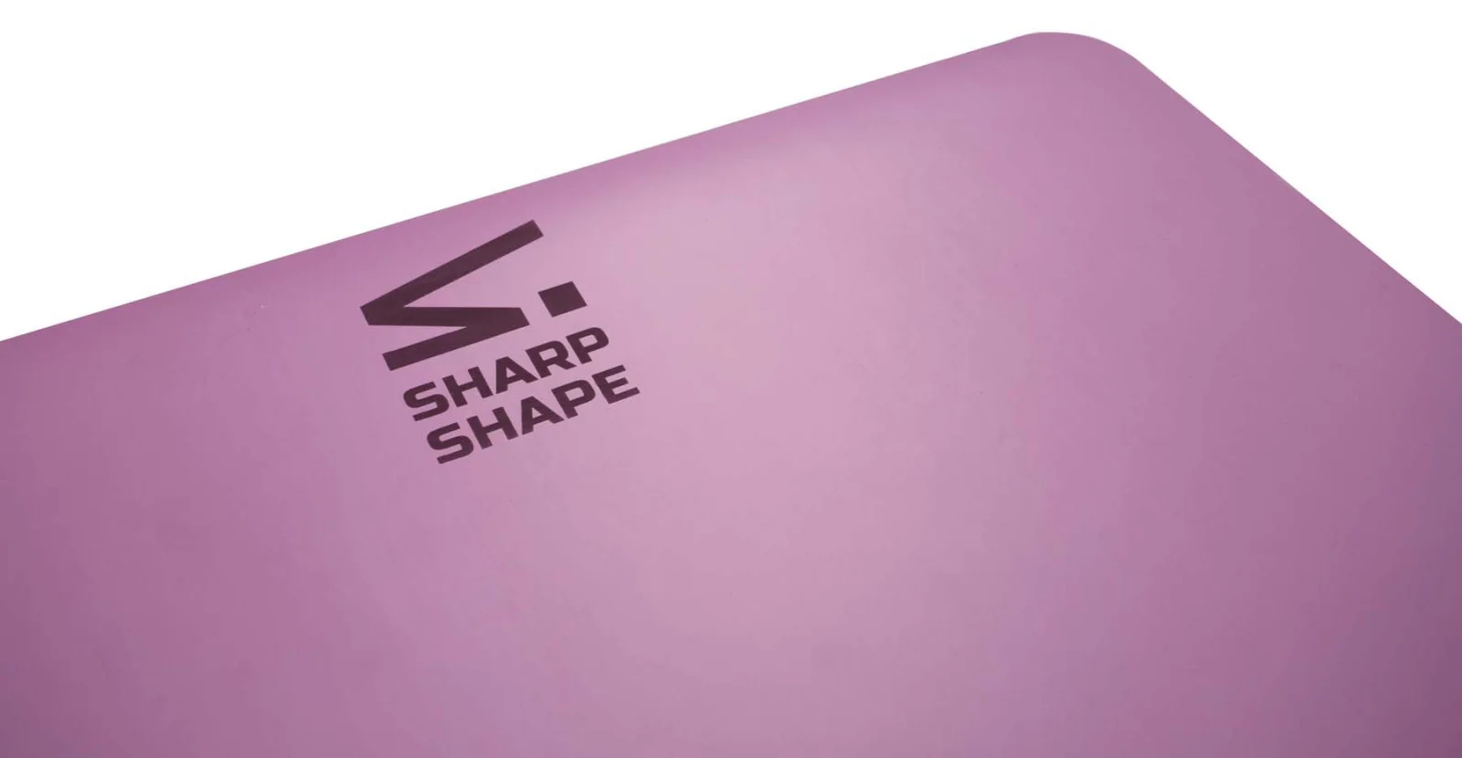SharpShape Podložka na jógu PU FLOWER fialová