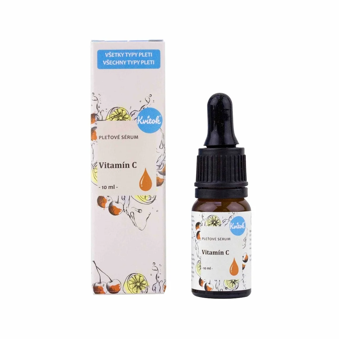 Kvitok Pleťové sérum - Vitamin C 10 ml