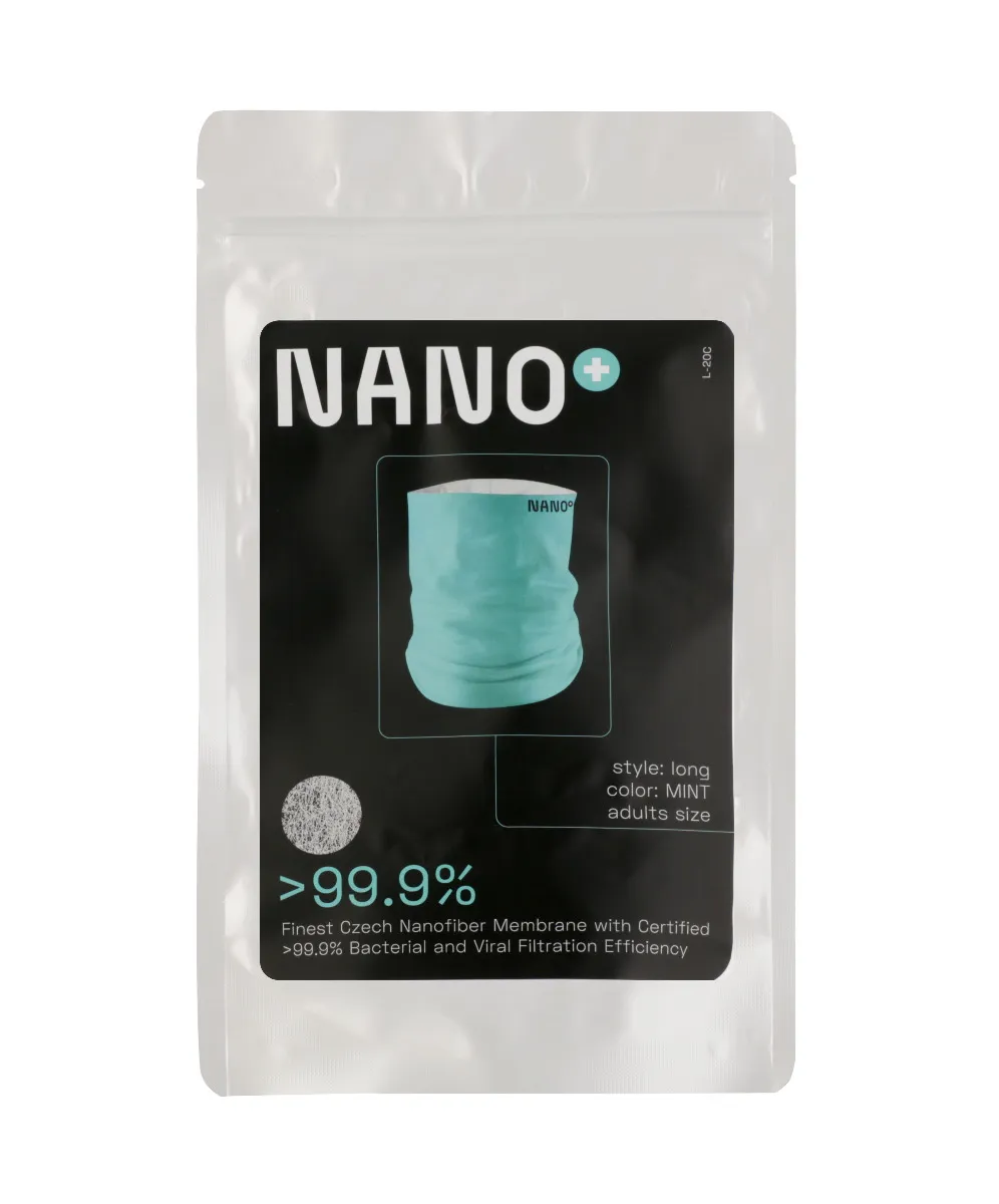 NANO+ Mint Nákrčník s vyměnitelnou nanomembránou 1 ks