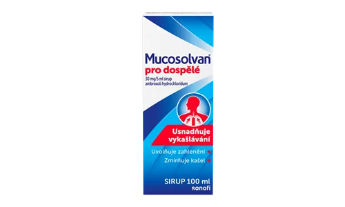 Mucosolvan pro dospělé sirup 100 ml