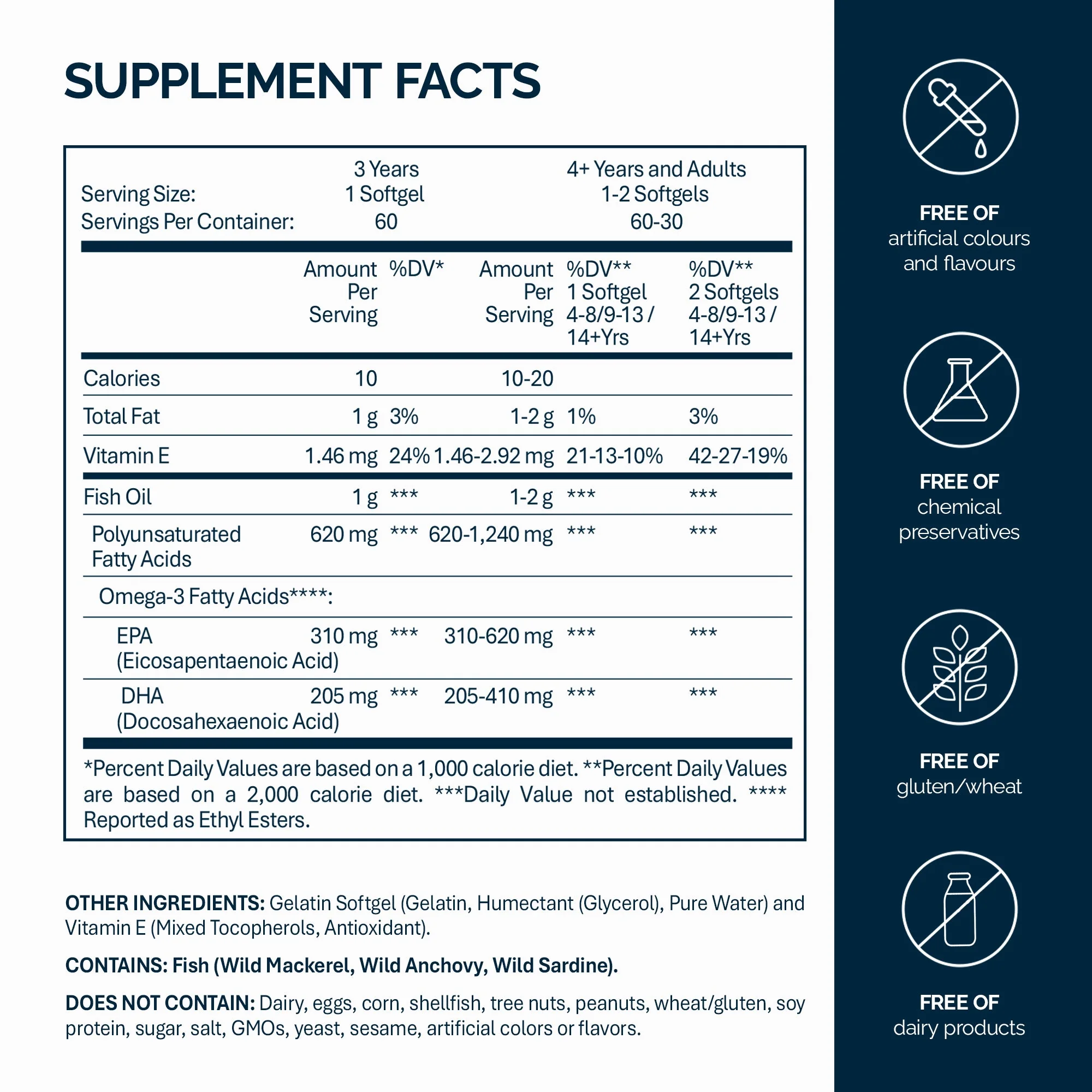 NFO Omega-3 Forte výhodné balení měkké gely