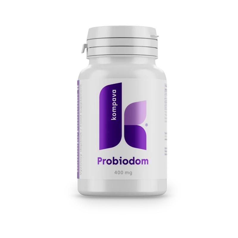 KOMPAVA Probiodom 400 mg 60 kapslí 