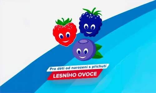 Pro děti od narození s příchutí lesního ovoce Pro děti od narození s příchutí lesního ovoce