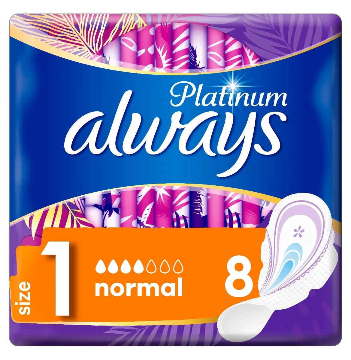 Always Ultra Platinum Normal vložky 8 ks