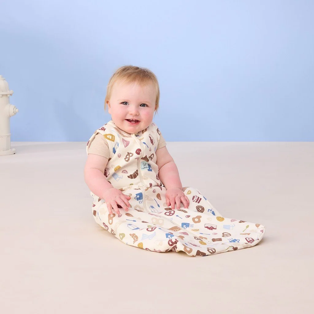 Ergopouch Pytel na spaní organická bavlna Jersey Bon Appetit 3-12 m, 6-10 kg, 0,2 tog
