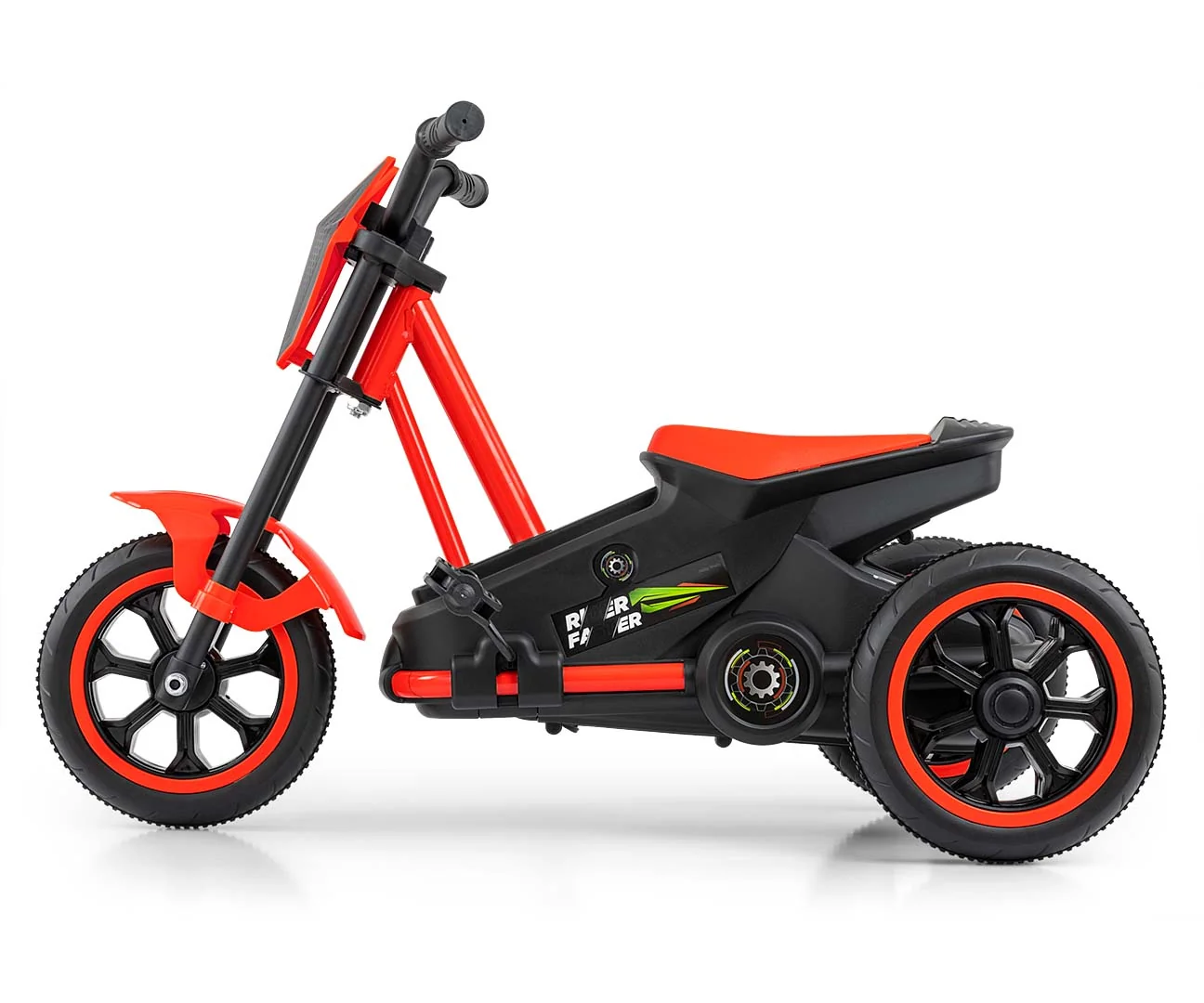 Milly Mally Dětská motokára RIDER – šlapací gokart, 3+, nosnost 30 kg - červená