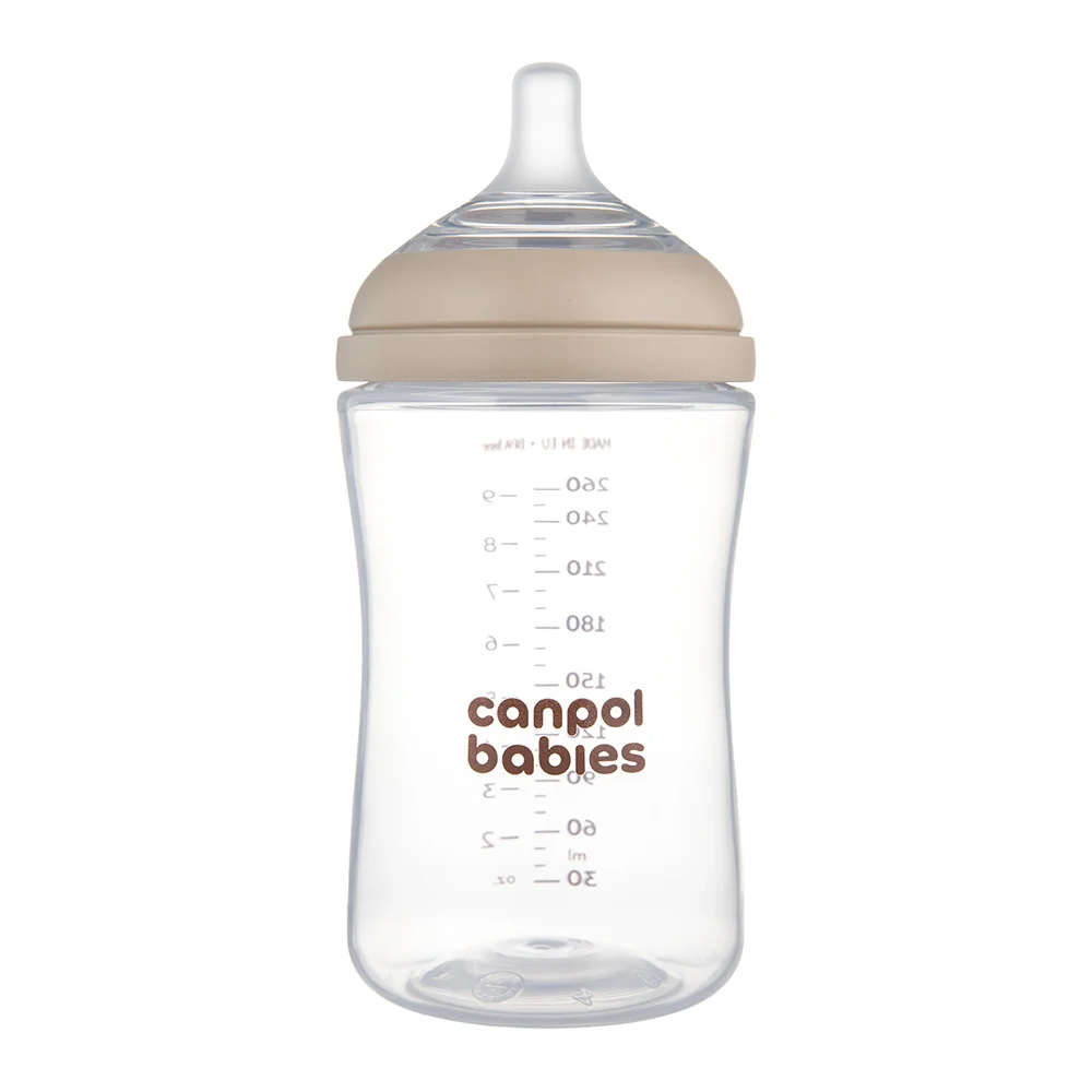 Canpol babies Natural Shape Antikoliková lahev 260 ml