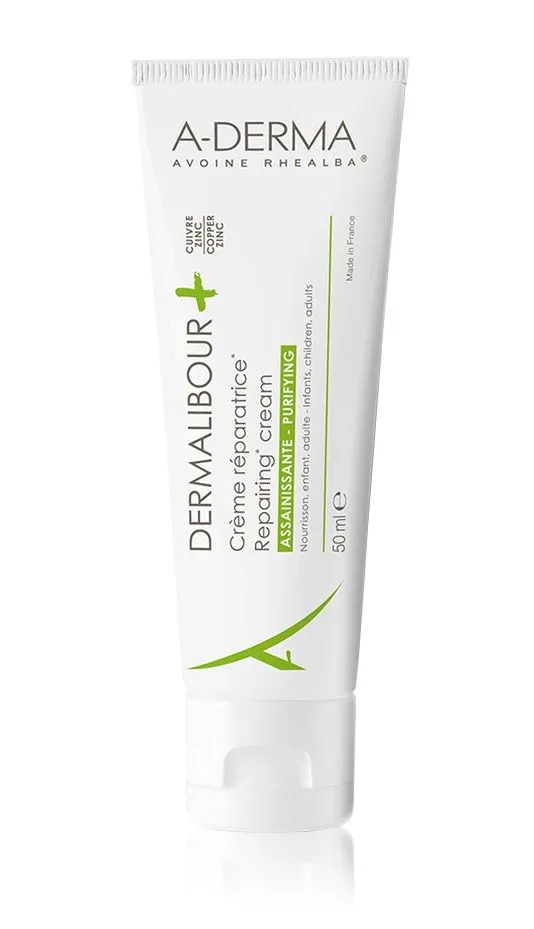 A-Derma Dermalibour+ creme reparační krém 50 ml