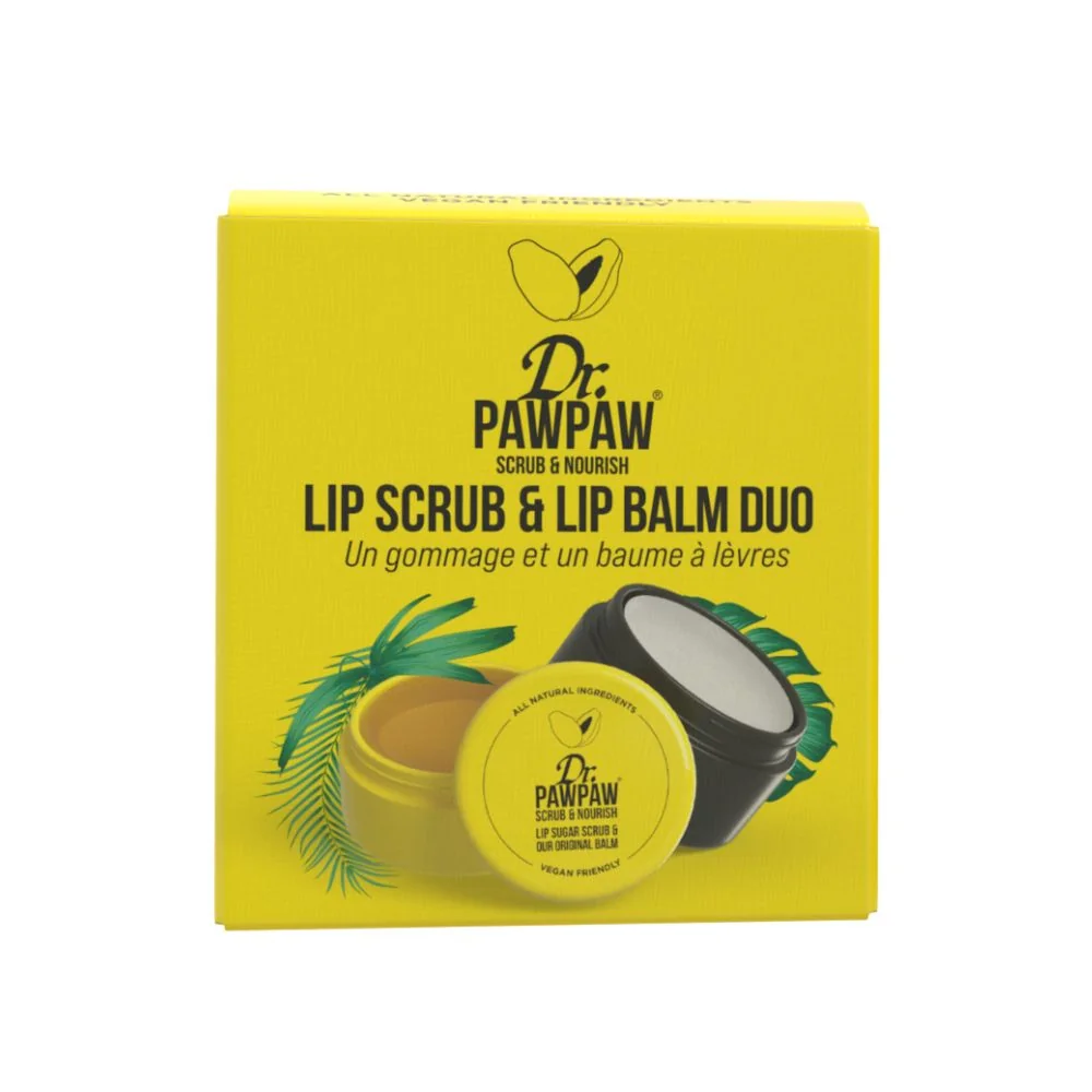 Dr. PAWPAW peeling a balzám na rty 16 g