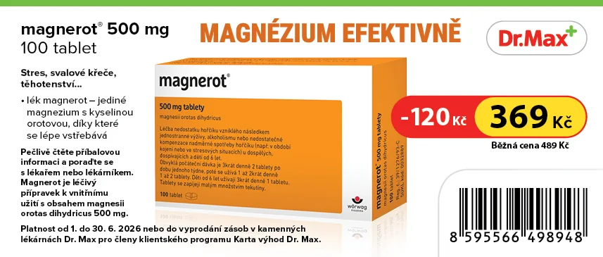 Magnerot 500 mg 100 tablet Magnerot 500 mg 100 tablet