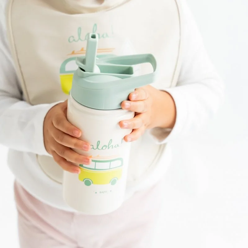Saro Baby termoska s pítkem 350ml Aloha