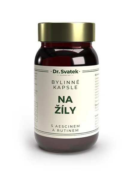 Dr. Svatek Bylinné kapsle Na žíly s aescinem a rutinem 45 kapslí