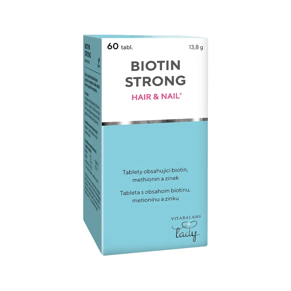 Vitabalans Biotin Strong Hair & Nail 60 tablet