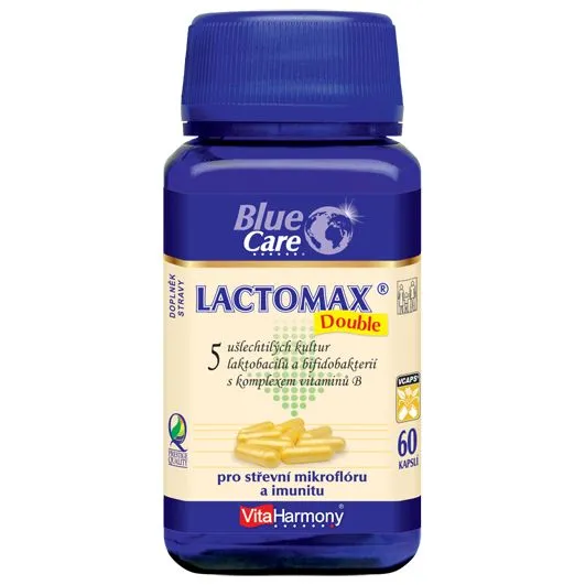 VitaHarmony Lactomax® Double laktobacily 4 mld.+ komplex vit. B