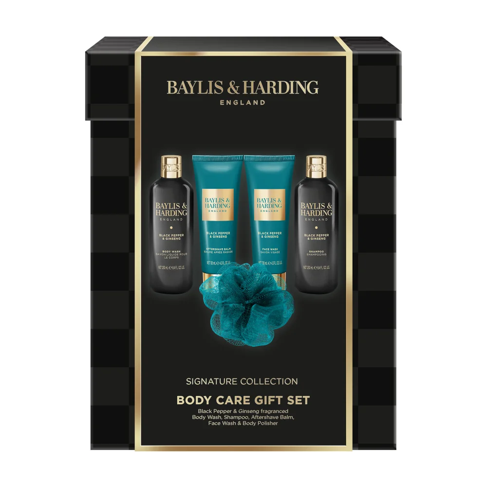 Baylis & Harding Dárkový box péče o tělo pro muže Black Pepper 5 ks