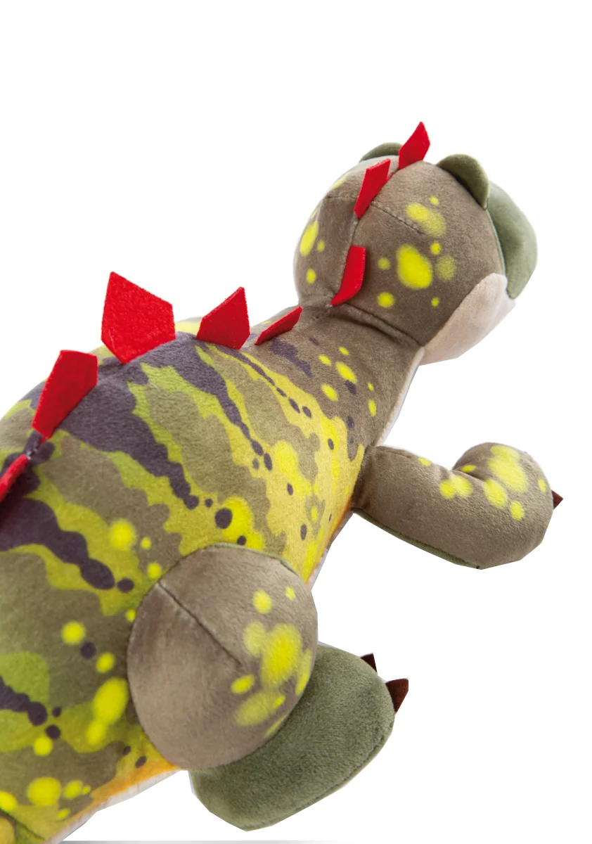 Nici Plyš Dino Fossily ležící 45cm, GREEN