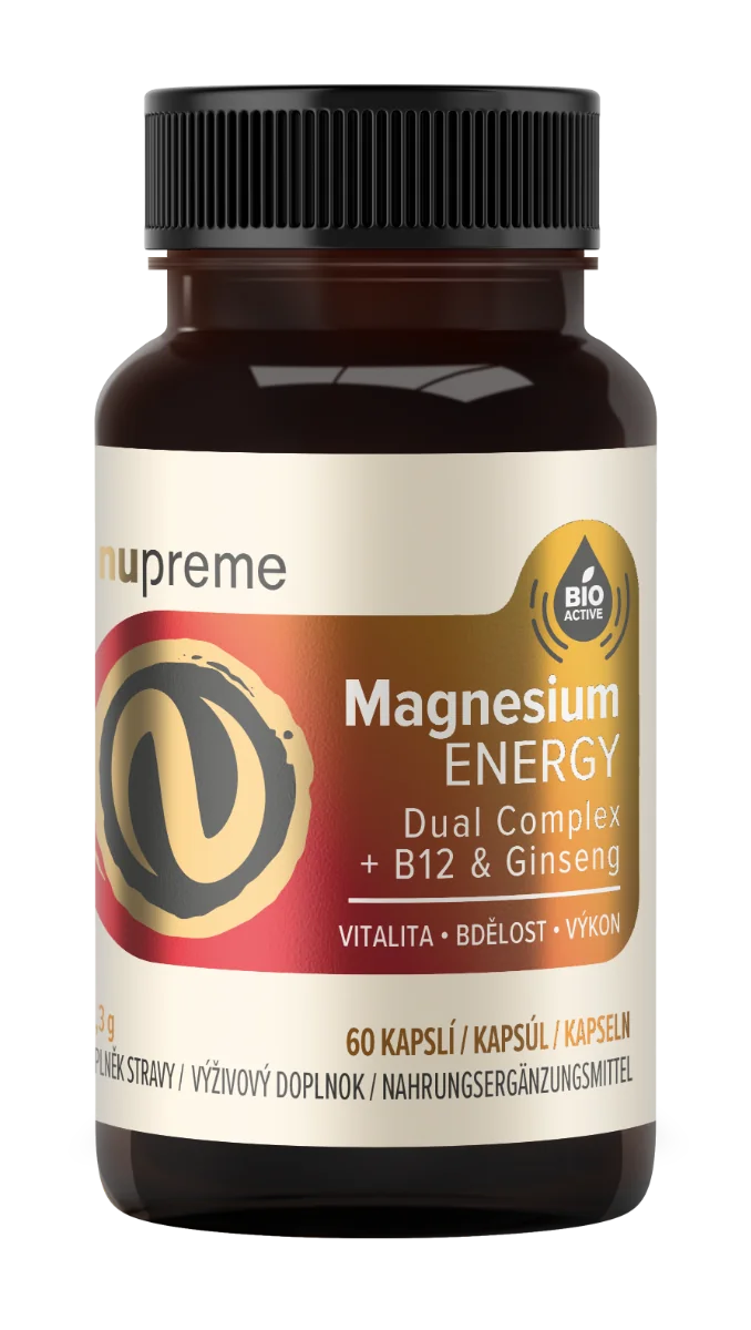 Nupreme Magnesium ENERGY 60 kapslí