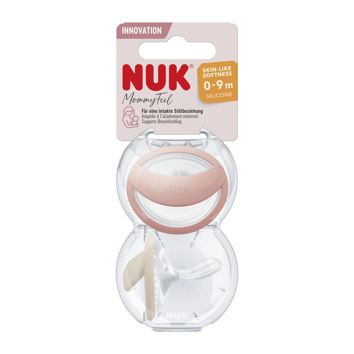 NUK Dudlík Mommy Feel 0-9m box 2 ks