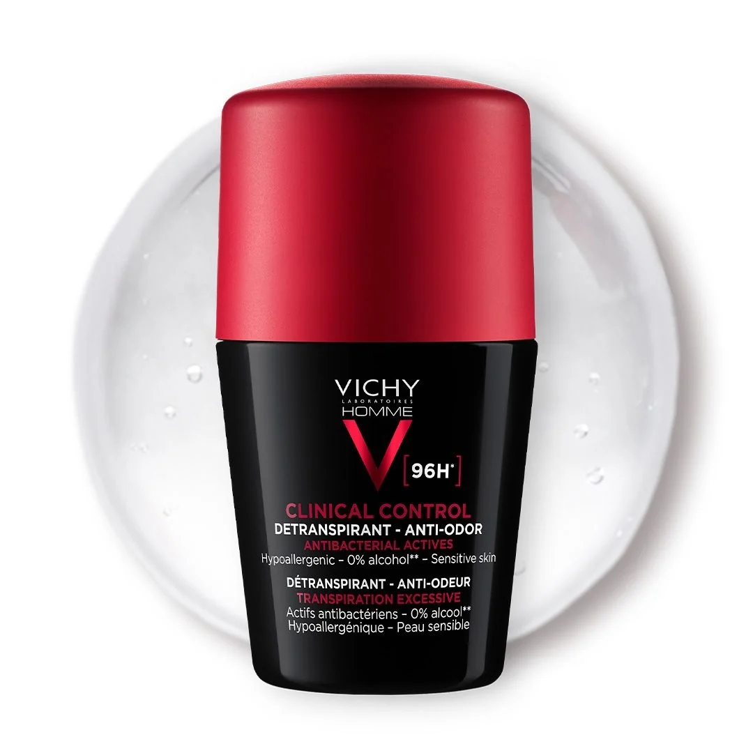 Vichy Homme 96H Detranspirant proti zápachu roll-on 50 ml