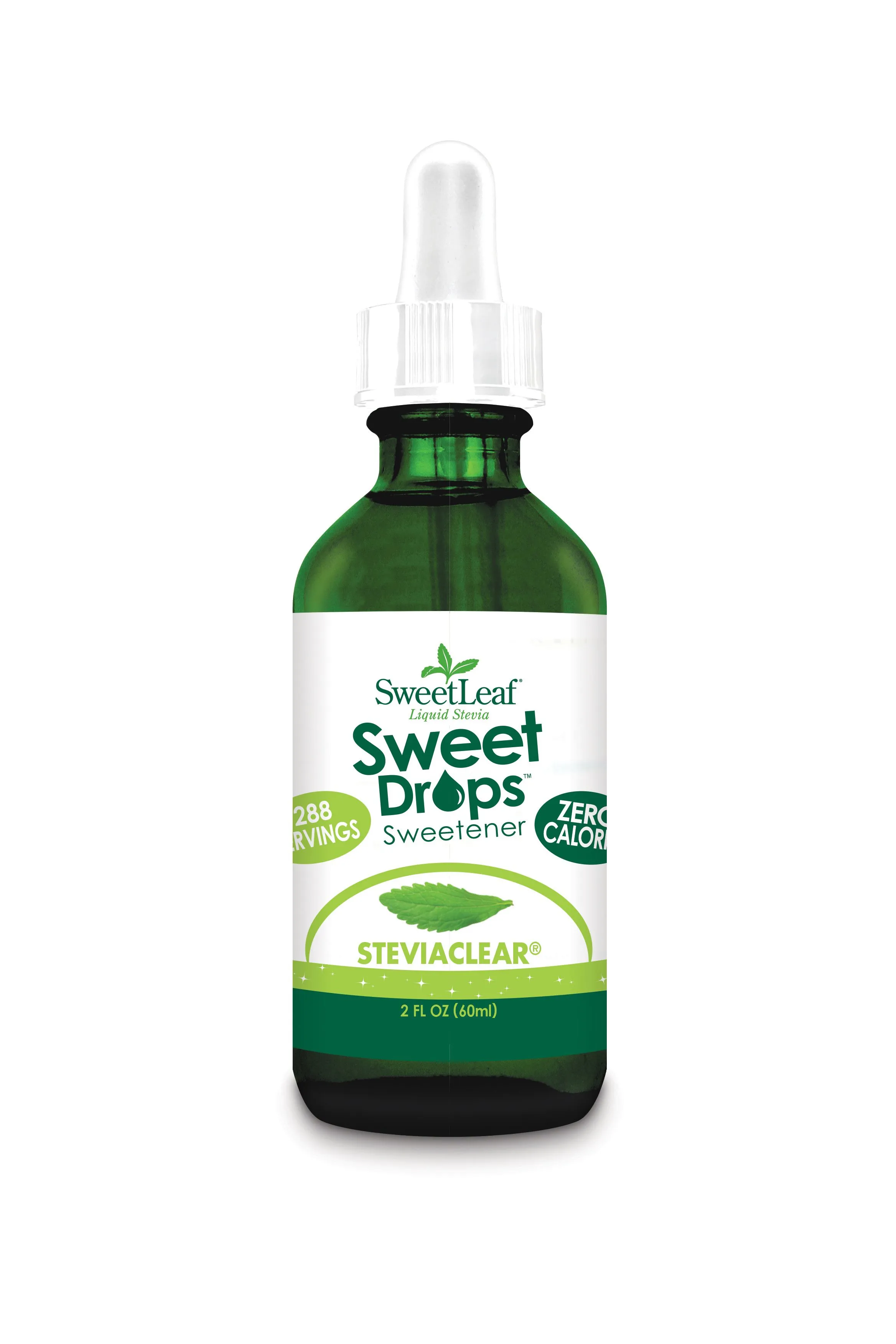 SweetLeaf Sweet Drops SteviaClear Liquid Stevia stéviové kapky 60 ml