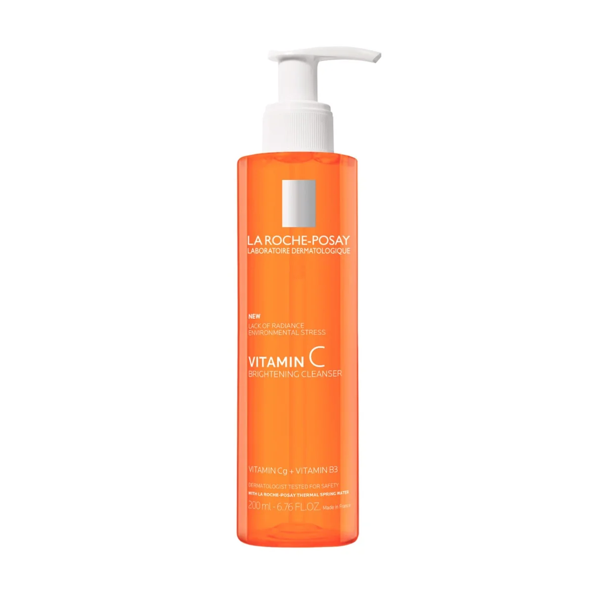 La Roche-Posay Pure Vitamin C pěnivý čisticí gel na rozjasnění pleti 200 ml