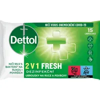 Dettol Dezinfekční ubrousky 2v1 na ruce a povrchy