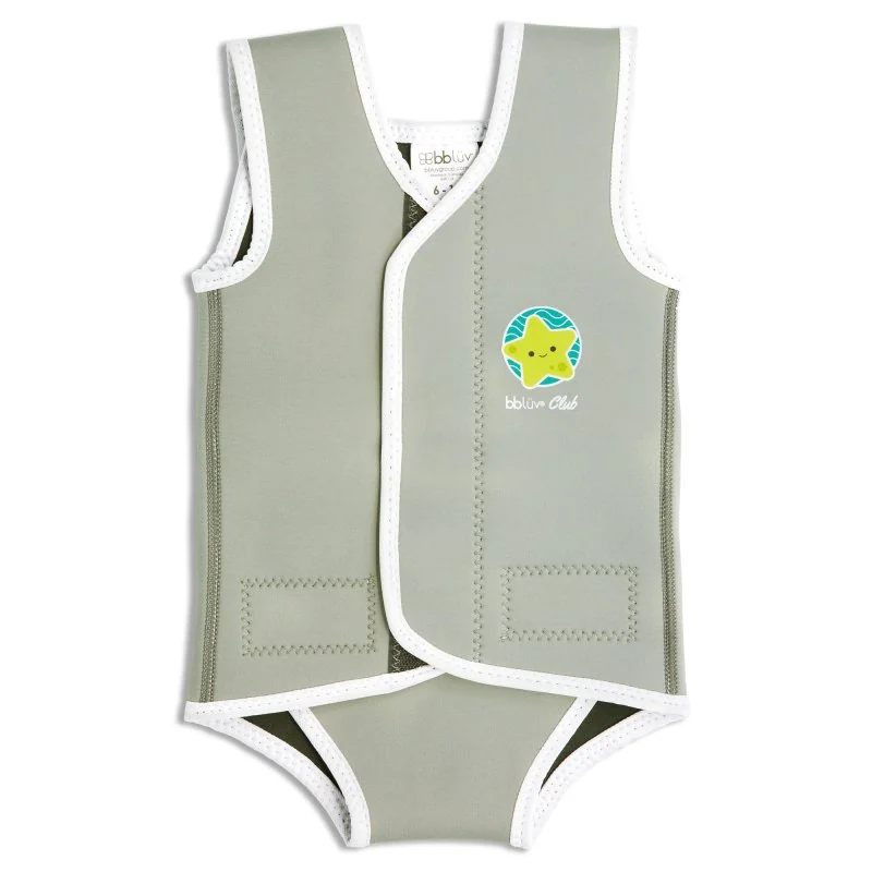 Bblüv dětský neopren do vody Wrap Grey vel. M (6-18m) 