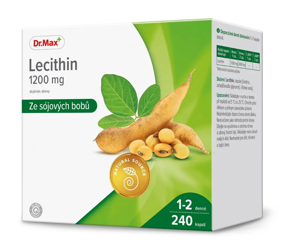 Dr. Max Lecithin 1200 mg 240 tobolek