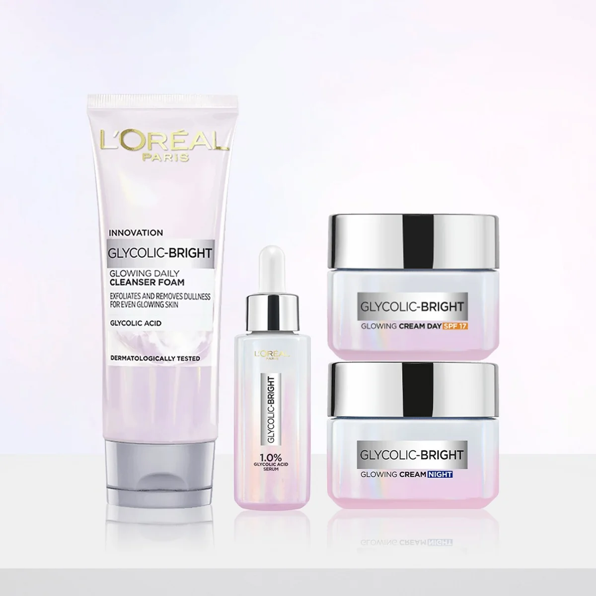 Loréal Paris Glycolic-Bright čisticí pleťová pěna 100 ml