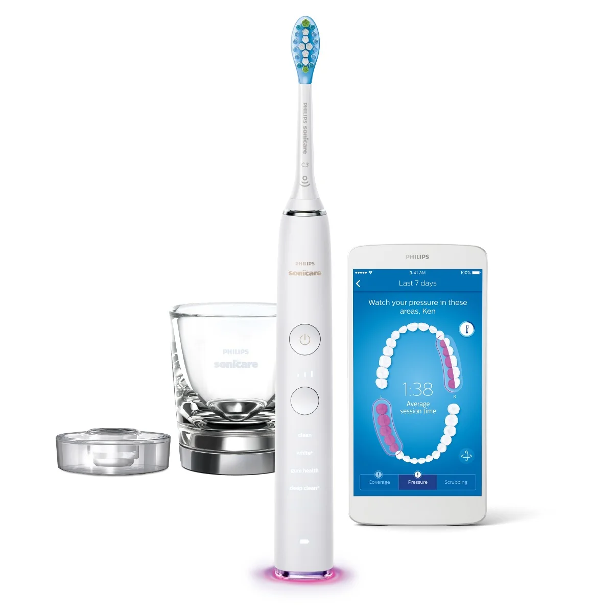 Philips Sonicare DiamondClean Smart HX9901/03 sonický zubní kartáček