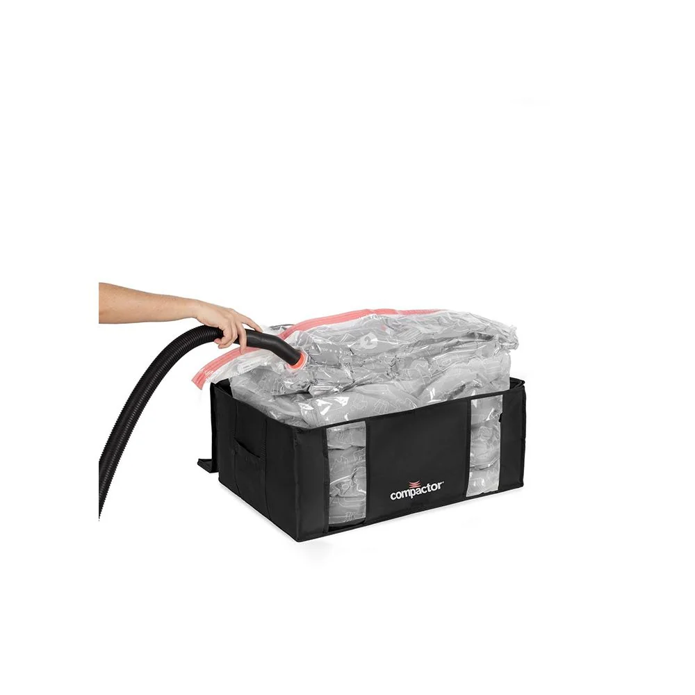 Compactor 3D Black Edition 210 l úložný box s vakuovým pytlem