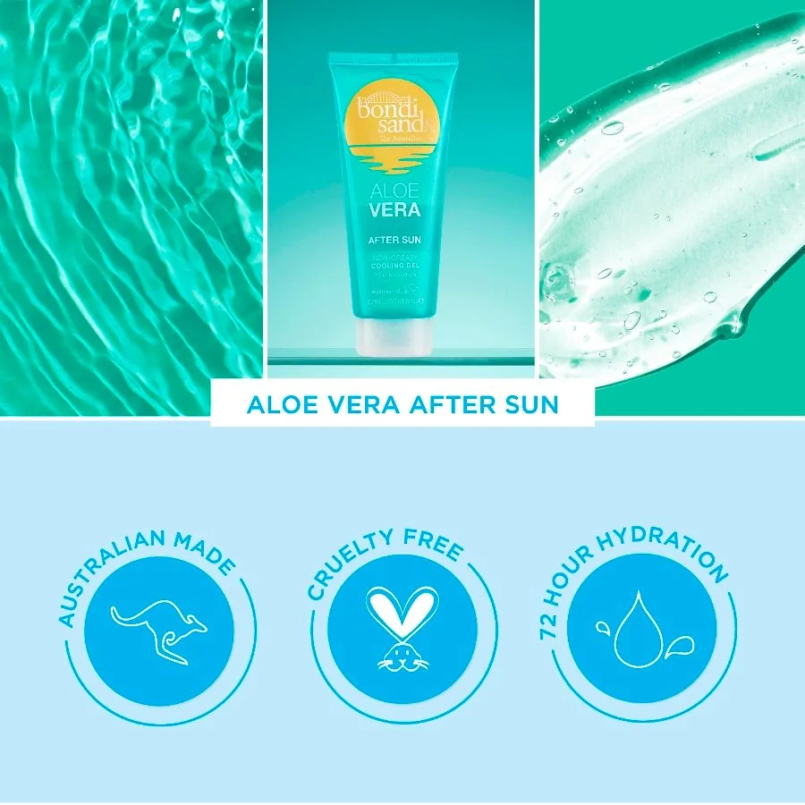 Bondi Sands Aloe Vera Aftersun Gel Tube gel po opalování 200 ml