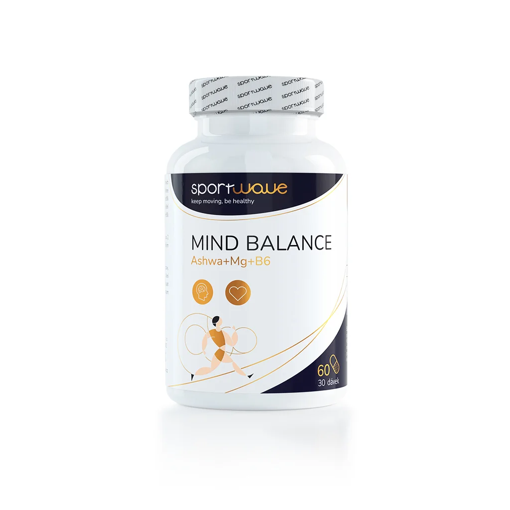 Sport Wave Mind Balance (Ashwagandha KSM-66® + Hořčík + B6)