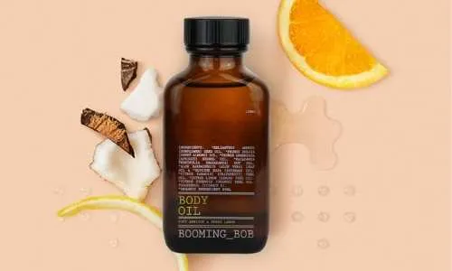 booming bob bio- tělový  olej refreshing citrus
