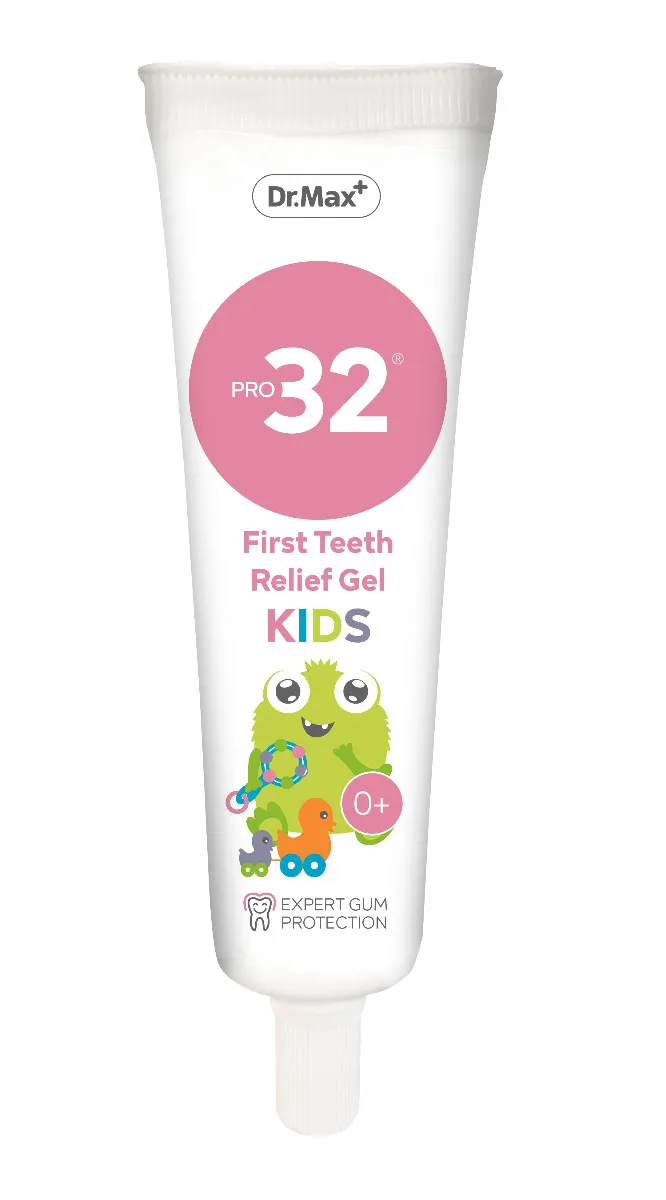 Dr. Max PRO32 First Teeth Relief Gel gel na prořezávání zoubků 30 ml