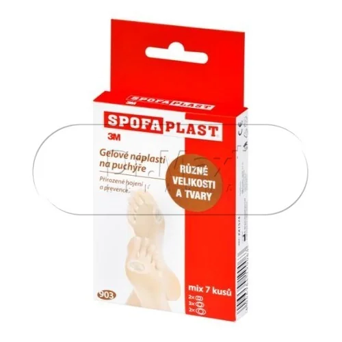 3m Spofaplast Gelové náplasti na puchýře mix 7 ks