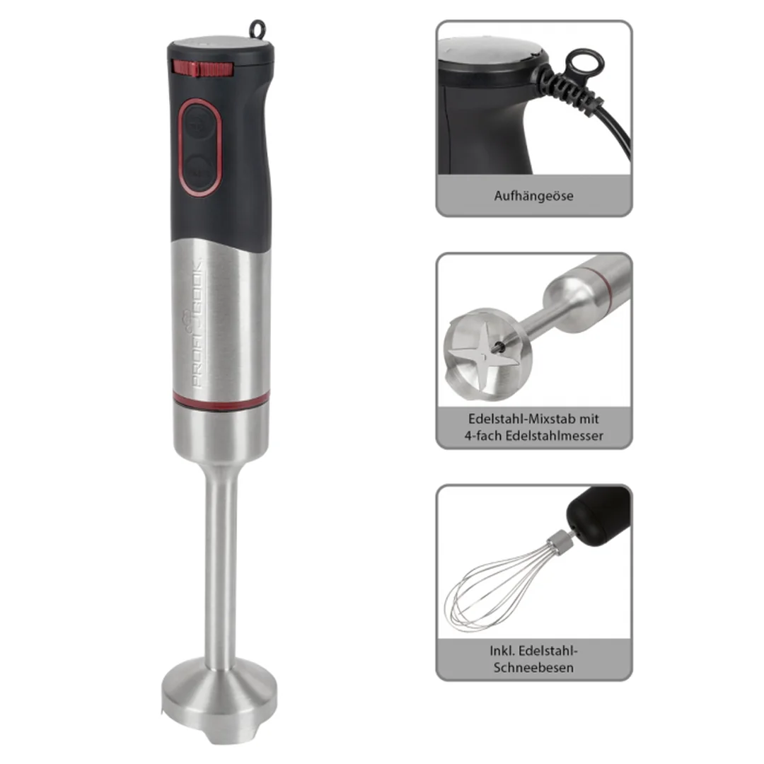 ProfiCook SMS 1226 tyčový mixér 1000W