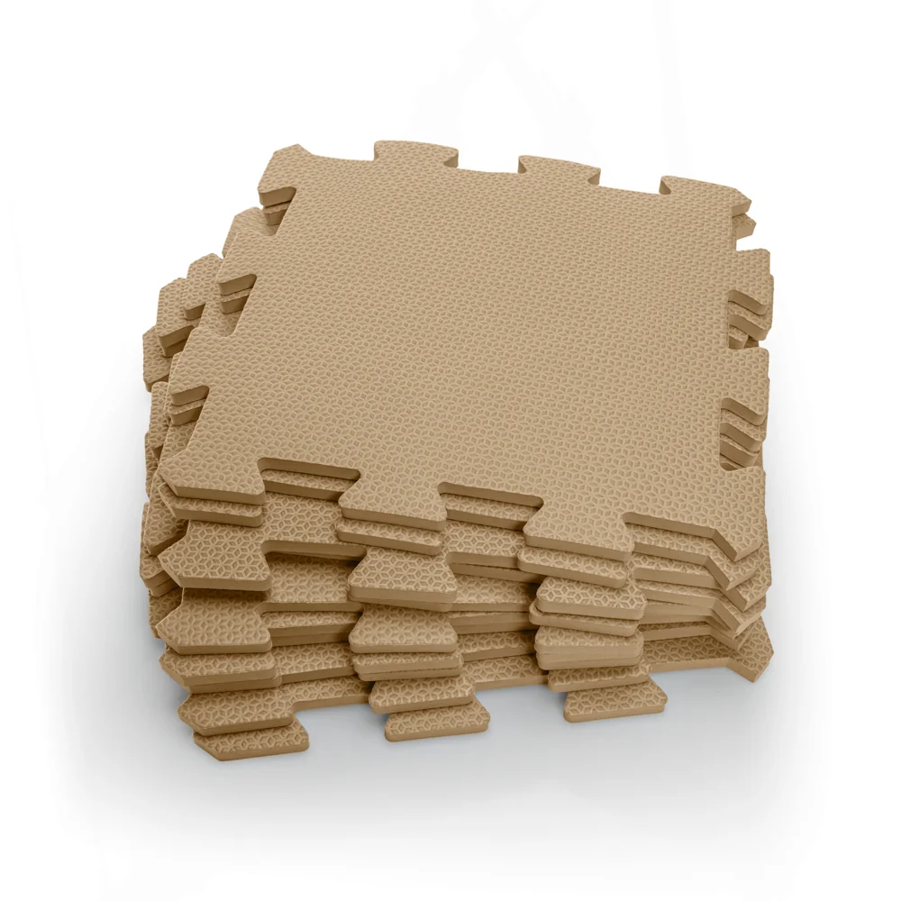 Zopa Pěnová podložka Puzzle 30x30 cm 9ks, Hazel Brown 3