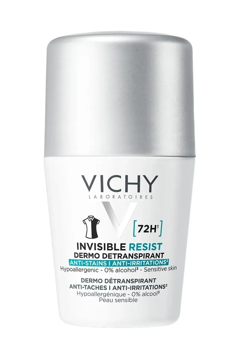 Vichy Invisible Resist 72h Antiperspirant roll-on 50 ml