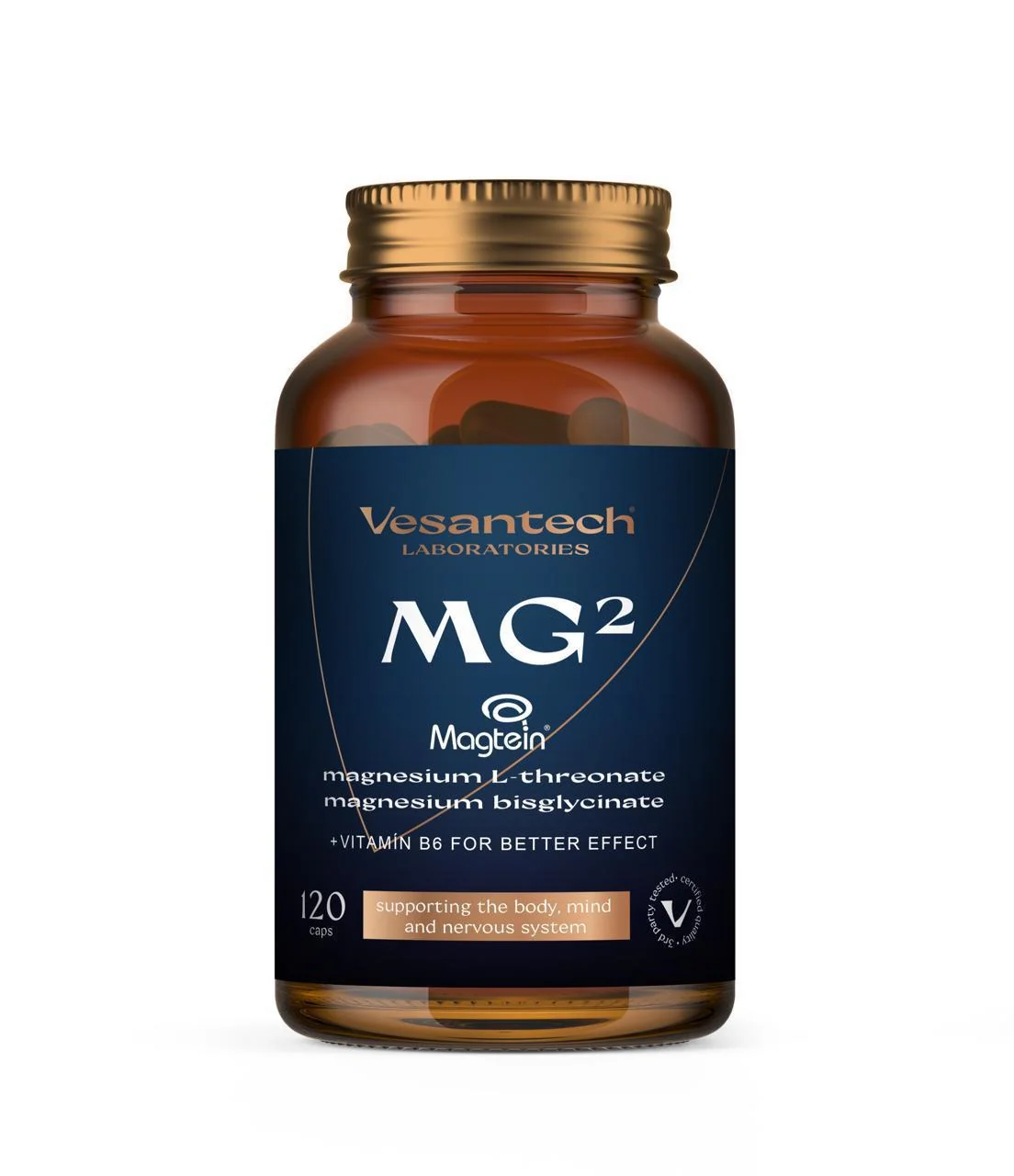 Zdravý svet Vesantech MG2™ (Magnesium bisglycinate & Magnesium L-Threonate Magtein®)