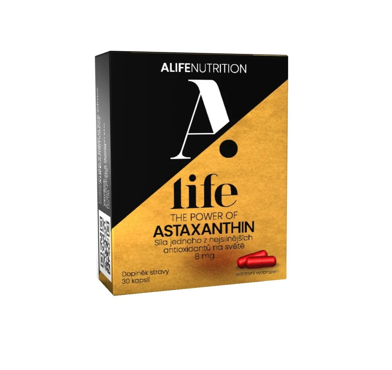 Alife Beauty and Nutrition Astaxanthin 30 kapslí