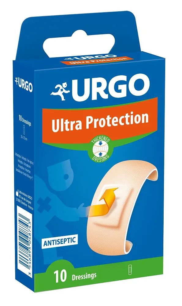 Urgo Ultra Protection maximální ochrana náplast 10 ks