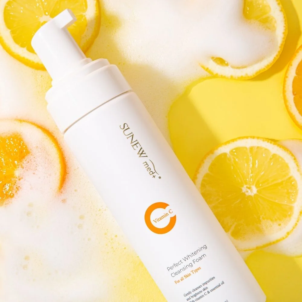 SunewMed+ Aktivní pěna pro mytí obličeje a očí 200 ml