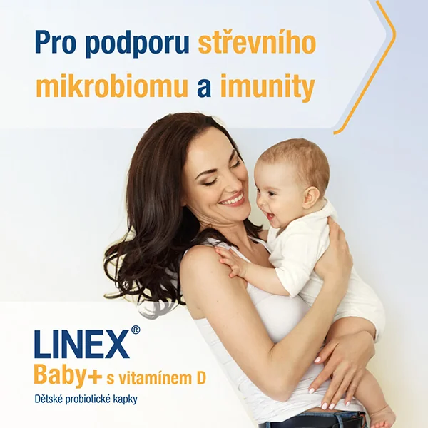 Linex Baby + s vitamínem D 8 ml
