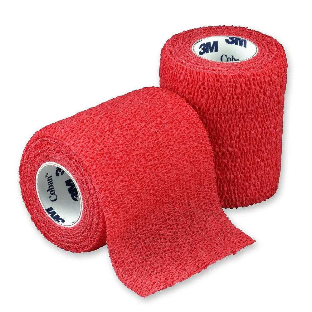 3M Coban elastické samofixační obinadlo 7,5 cm x 4,5 m  1 ks červené
