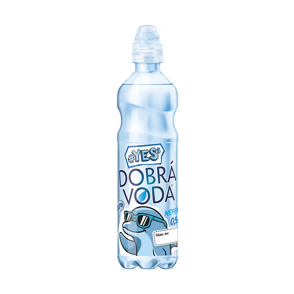 Dobrá voda YESs neperlivá 0,5 l