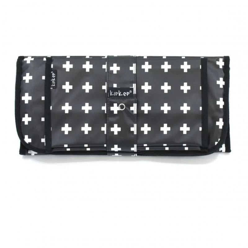 KipKep přebalovací set NAPPER COMBI-SET Crossy Black (bavlna)