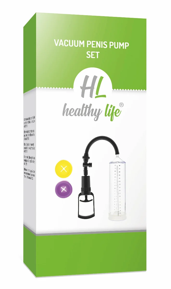 Healthy life Vacuum Penis Pump white