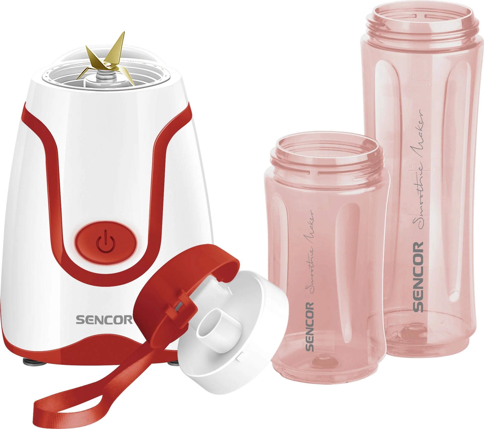 SENCOR SBL 2204RD smoothie mixér červený